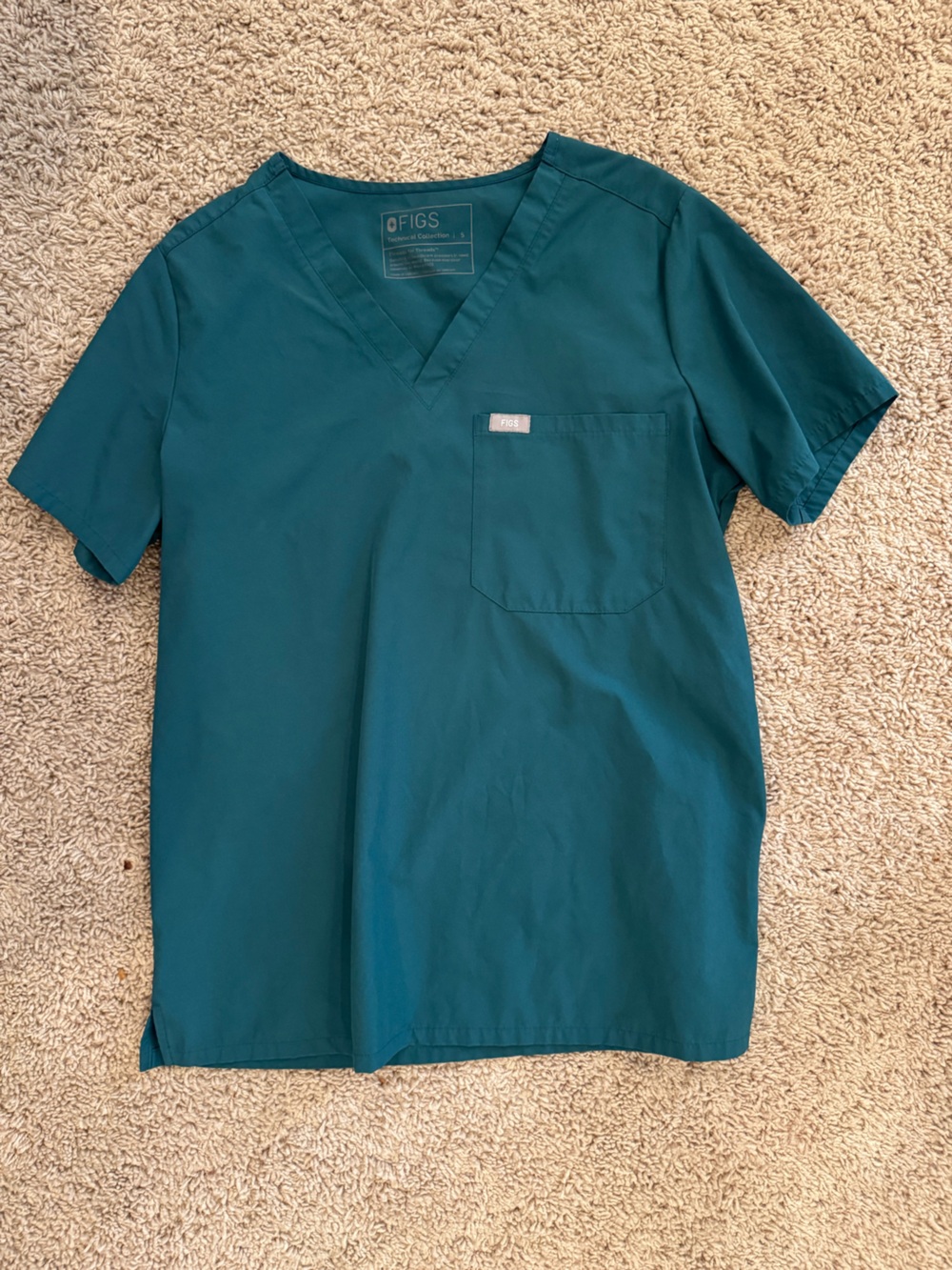 Women’s Caribbean Blue FIONLite Catarina Scrub Top